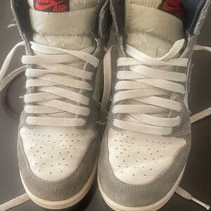 Nike Kids Sneakers - Gray and White